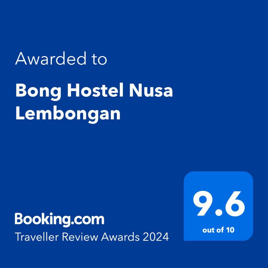 Bong Hostel Nusa Lembongan Ngoại thất bức ảnh